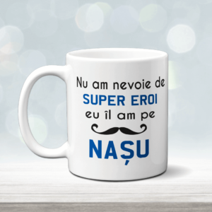 Cană Personalizată Nașu Super Erou