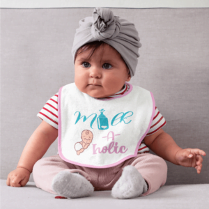 Bavețică Personalizată cu design - Milkaholic