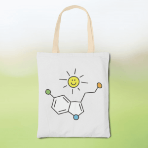 Sacoșă Canvas Personalizată cu design "Serotonină"