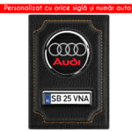 Port Document Clasic - Personalizat cu orice siglă și număr auto