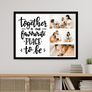 Tablou Personalizat cu 4 poze - Together