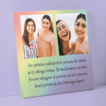 tablou-canvas-patrat-personalizat-2-poze-mesaj-rainbow-V5