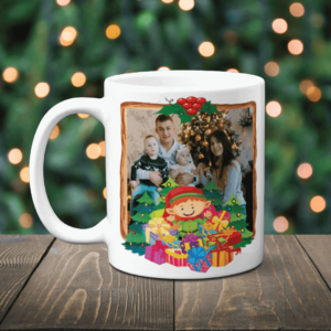 Cană Personalizată cu o poză și mesaj - Spiriduș