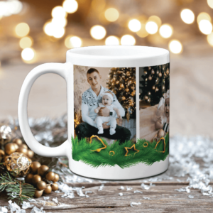 Cană Personalizată cu 3 poze - Christmas