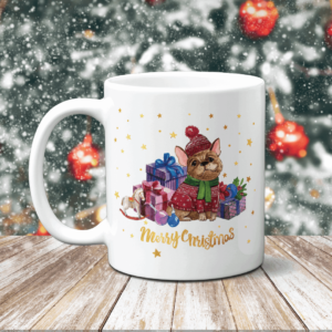 Cană Personalizată - Merry Christmas Dog