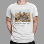 Tricou Personalizat cu o poză și mesaj