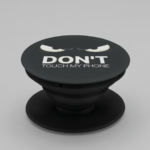 suport-personalizat-telefon-negru-dont-touch-my-phone-v2b