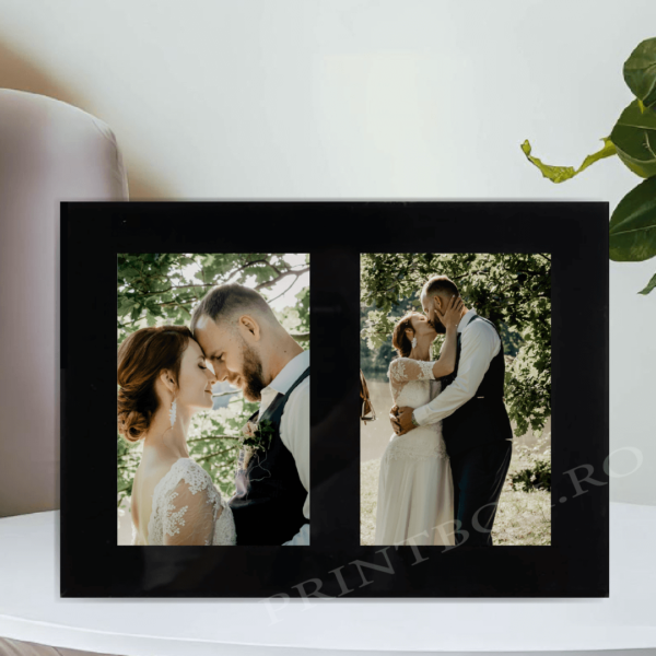 rama-foto-dubla-neagra-personalizata-2-poze-v2