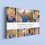 tablou-canvas-personalizat-7poze-mesaj-v7