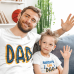 set-tricouri-personalizate-handsome-like-dad-v2