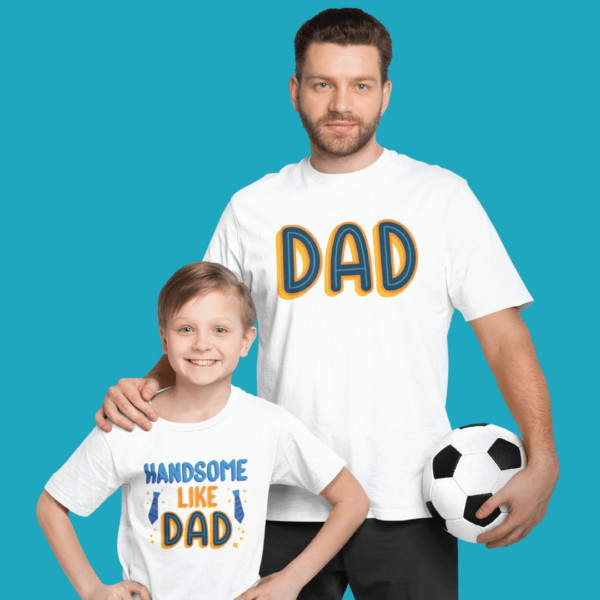 set-tricouri-personalizate-handsome-like-dad-v3