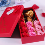 aranjament-floral-trandafir-auriu-rozu-1