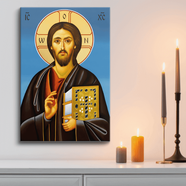 tablou-canvas-icoana-iisus-v1